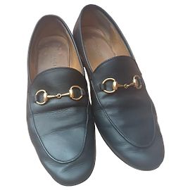 Mocassini Gucci Horsebit in pelle nera Nero