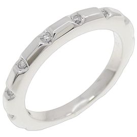 Autre Marque Au750 Diamant-Rubin-Ring Silber