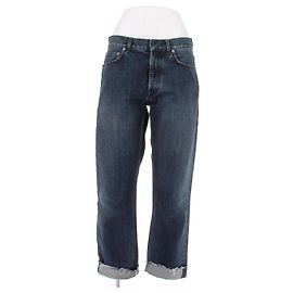 Vaqueros Christian Dior azules de algodón talla 36 Azul