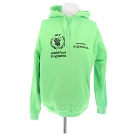 Suéter de algodão verde Balenciaga Verde