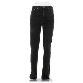 Jeans Saint Laurent pretos de algodão Preto