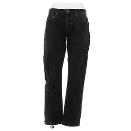 Saint Laurent Black Cotton Jeans Black