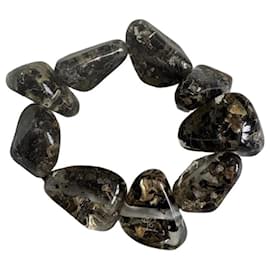 Autre Marque Sobral Resin Triangular Stone Bracelet Brown Black Multiple colors