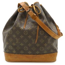Sac à main Noé Monogram Louis Vuitton Marron
