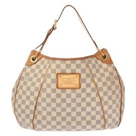 Bolsa Louis Vuitton Damier Azur Galliera PM Branco