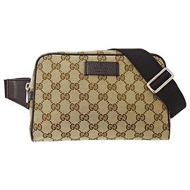Borsa a mano/Borsa a tracolla Gucci in beige e marrone Marrone Beige