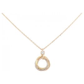 Collar Trinity de Cartier Dorado