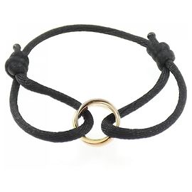 Pulseira de Corda Trinity da Cartier Dourado