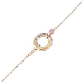 Bracelet Charm Trinity de Cartier Doré