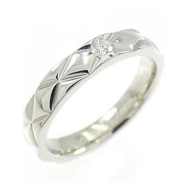 Großer Ring aus Platin mit Matelassé-Muster von Chanel Andere