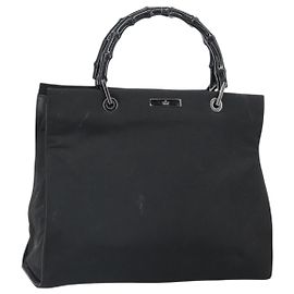 Gucci Bamboo Nylon Black