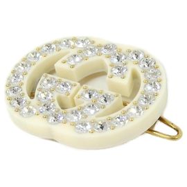 Clipe de Cabelo Gucci 627917 I12GO Branco Outro