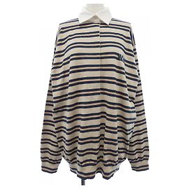 Polo Louis Vuitton Beige Blu navy