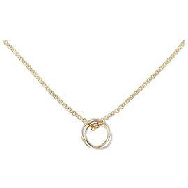 Collar Trinity de Cartier Dorado
