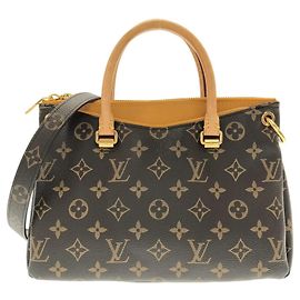 Borsa a mano Pallas BB Monogram Louis Vuitton Marrone
