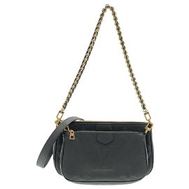 Multi Pochette Accessori Monogram Empreinte Louis Vuitton Nero