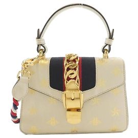 Bolsa Gucci Sylvie 470270 Branco