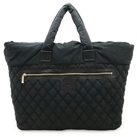 Chanel Coco Cocoon Tote Bag Schwarz