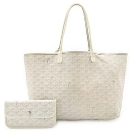 Bolsa Tote Goyard Saint Louis PM Marrom Branco