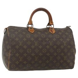 LOUIS VUITTON Handtasche Monogram Speedy 35 M41524 LV Auth 178680 Monogramm