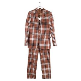 Burberry Brauner Anzug Braun