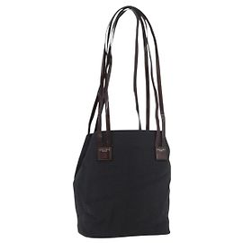 Céline CELINE Tote Bag Canvas Black Auth bs34859 Black