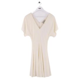 Abito Trussardi Marshmallow Crepe Jersey Beige Beige