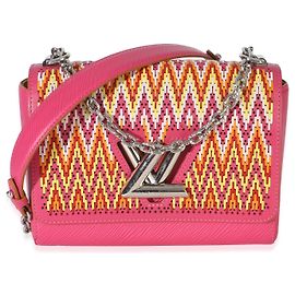 Louis Vuitton Epi Twist MM Rosa Multicolorido Rosa Multicor