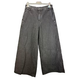 Khaite Jeans Wide-Leg Negros Negro