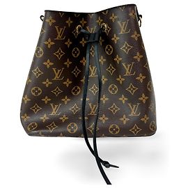 Bolsa NeoNoe em Canvas Monogram MM da Louis Vuitton Marrom