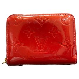 Louis Vuitton Zippy Münzgeldbörse Rot