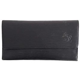 Louis Vuitton Cartera negra Negro