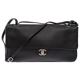 Bolsa CHANEL em Couro Preto - 103486 Preto