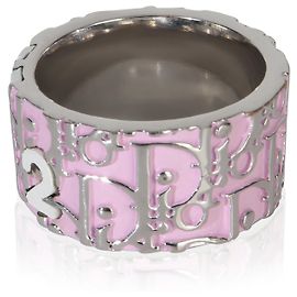 Christian Dior Emaille Oblique Trotter Ring Andere