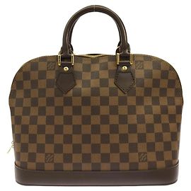 Sac à main Damier Alma PM Louis Vuitton Damier ebène