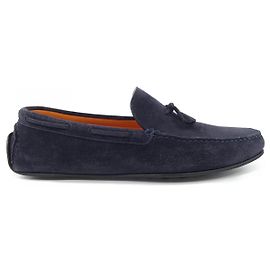 Hermès Chaussures en cuir Hermes Bleu Bleu Marine
