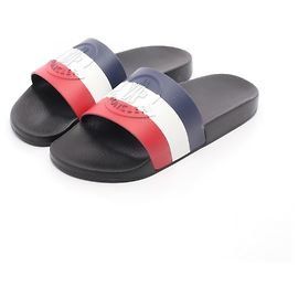 Moncler BASILE Rubber Sandals White Red Blue Navy blue
