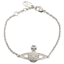 Messingarmband Vivienne Westwood Silber