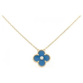 Collier Vintage Alhambra Van Cleef & Arpels Doré