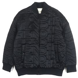 Fendi×Marc Jacobs Nylon Bomber Jacket Black