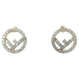 Orecchini Fendi Pierce F D'oro