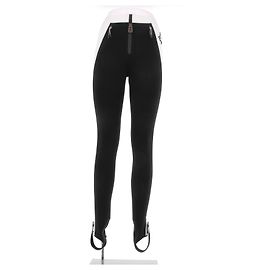 Louis Vuitton Leggings zweifarbig schwarz Schwarz