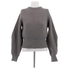 Alaïa Wollpullover grau Grau