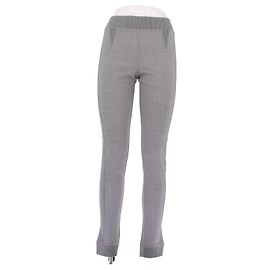 Leggings Paco Rabanne de lana beige Beige