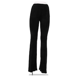Phoebe Philo Black Polyamide Pants Size 34 Black