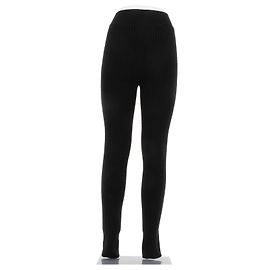 Louis Vuitton Leggings de malla negra Negro