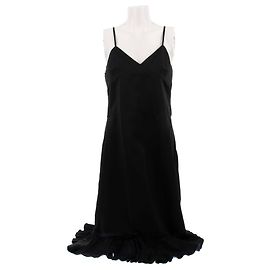 Comme Des Garcons Robe noire à bretelles Noir