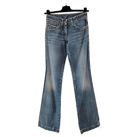 Dolce & Gabbana Vaqueros Denim 5 Bolsillos Azul