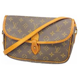 Borsa a Spalla Gibeciere PM Monogramma Louis Vuitton Marrone