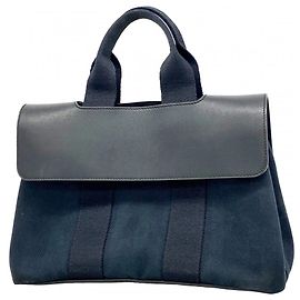 Hermès Hermes Valparaiso MM Handbag Black